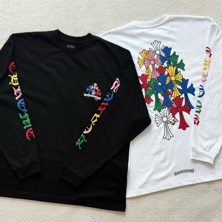 CHROME HEARTS 크롬하츠 멀티로고 세메터리 롱 슬리브