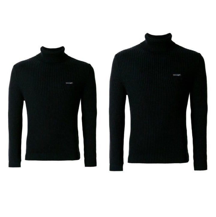 DSQUARED2 디스퀘어드2 실버스틸 터틀넥