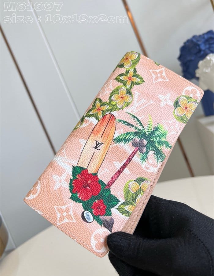 LOUIS VUITTON 루이비통 브라짜 장지갑 M61697 2024/신상