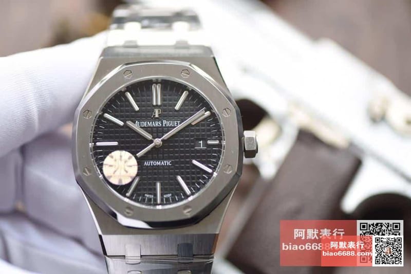 AUDEMARS PIGUET 오데마피게 로얄오크 스틸 블랙다이얼
