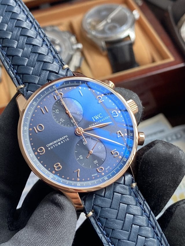 IWC 아이더블유씨 포르투기저 크로노 부티크 에디션 포멀 스트랩