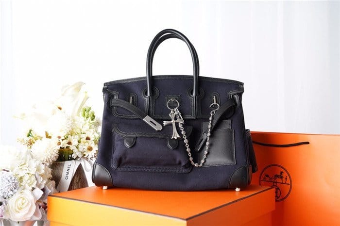 HERMES 에르메스 버킨 Cargo 35CM 정품원단사용 (100%수작업) H351099-4