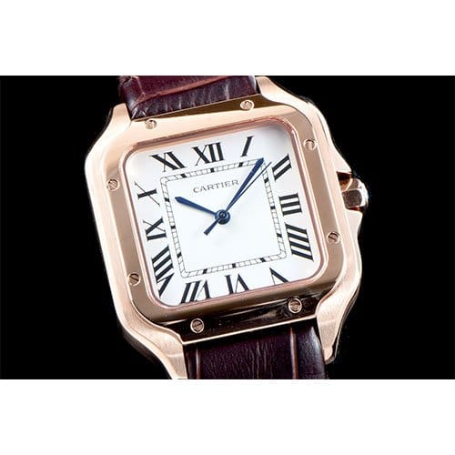 CARTIER 까르띠에 산토스 35mm 쿼츠-1 WGSA0008