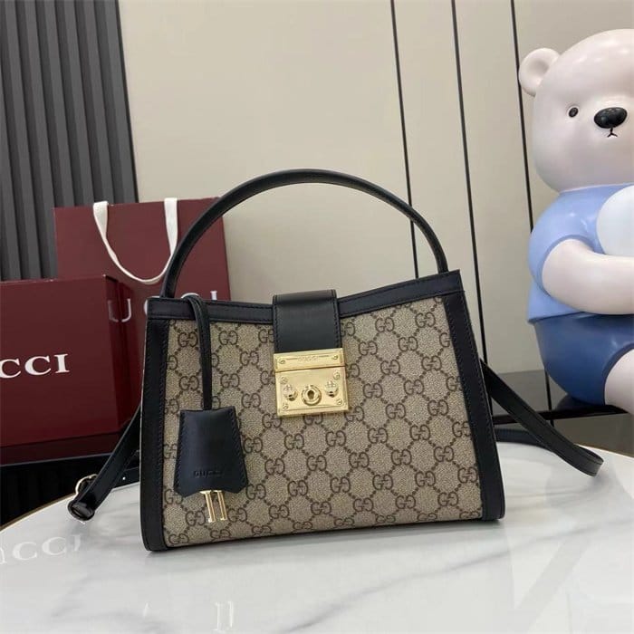 GUCCI 구찌 패드락 탑 핸들백 838992 2COLOR