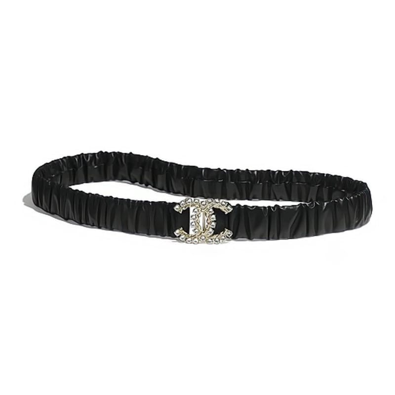 CHANEL 샤넬 CC 워터드릴 벨트 AA7395 (30mm) 2COLOR