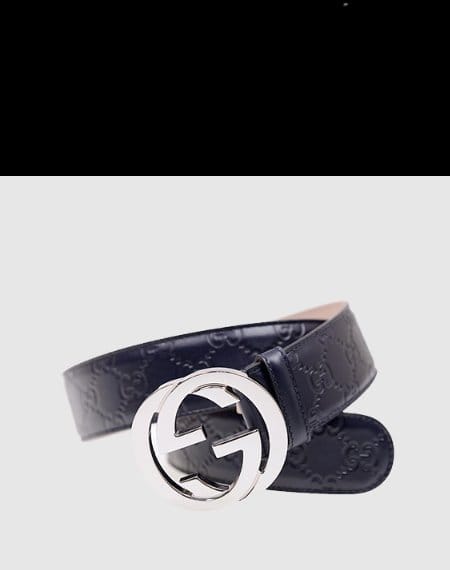 GUCCI 구찌 인터로킹 G 버클 시그니처 벨트
