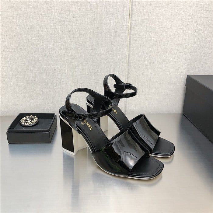 CHANEL 샤넬 여성용 샌들 (굽높이7.5CM) C90099 2COLOR