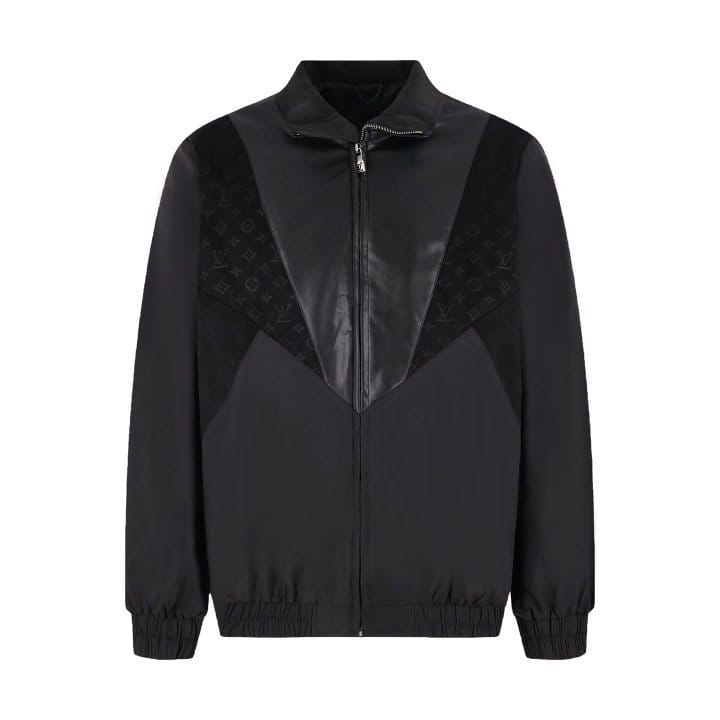 LOUIS VUITTON 루이비통 레더 믹스 트랙탑