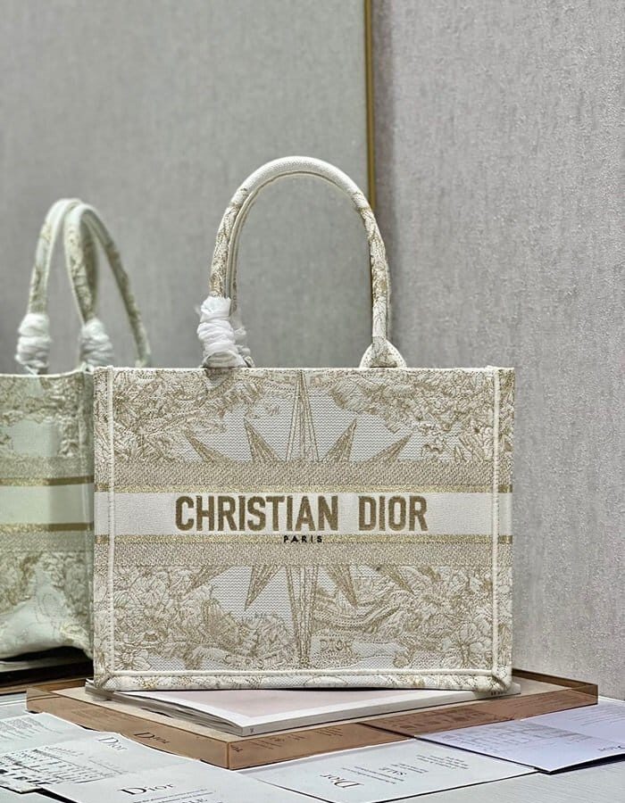 DIOR 디올 골드 북토트 di176x