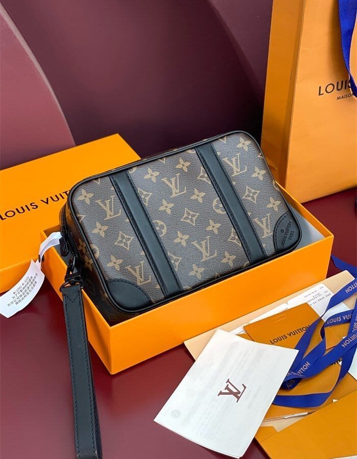 LOUIS VUITTON 루이비통 피엘부티크 포쉐트 카사이 클러치백 M82076