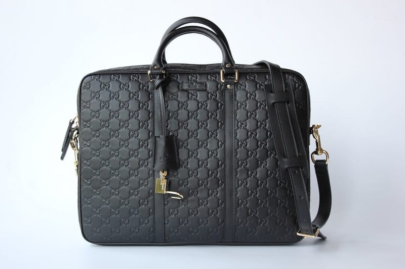 GUCCI 구찌 2020 남성용 구찌 시마 가죽 서류가방