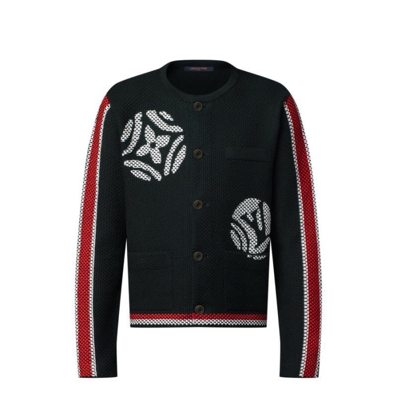 LOUIS VUITTON 루이비통 니티드 코튼 자켓