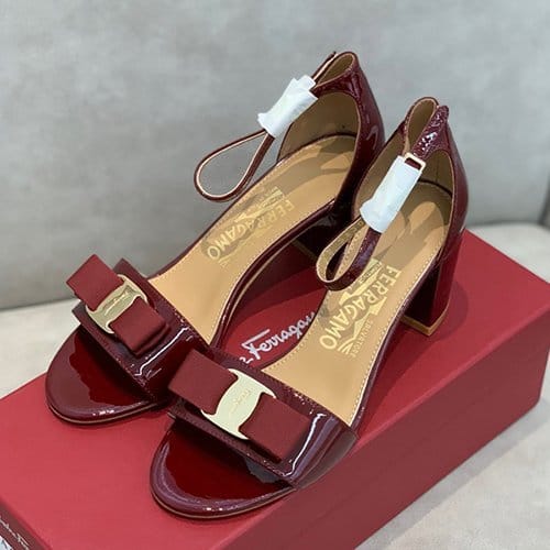 FERRAGAMO 페레가모 여성용 샌들 (굽높이6CM) F39100-3