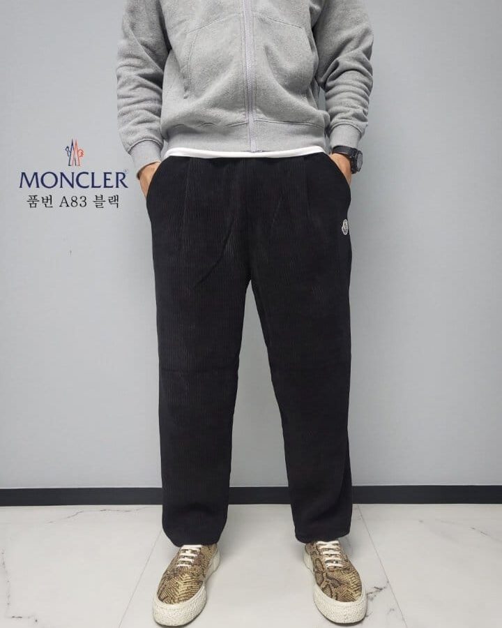 MONCLER 몽클레어 코듀로이 기모 팬츠 3COLOR