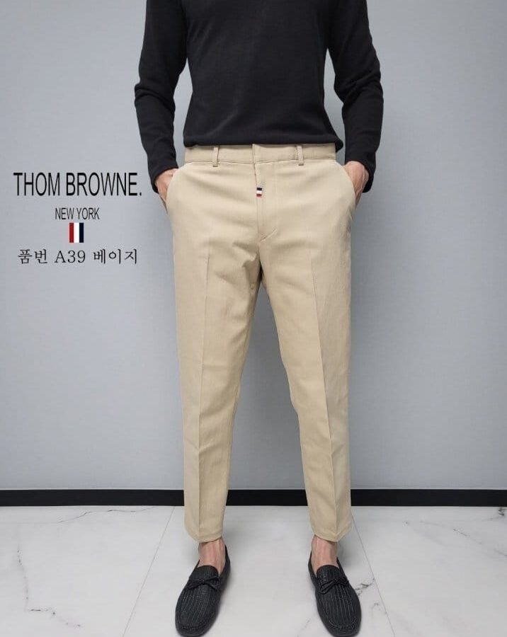 THOM BROWNE 톰브라운 코튼 반밴딩 (A39) 4COLOR