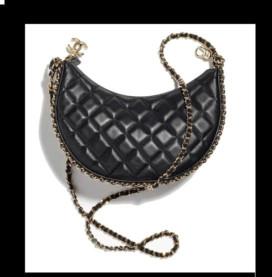 CHANEL 샤넬 라지 반달백 AS3200