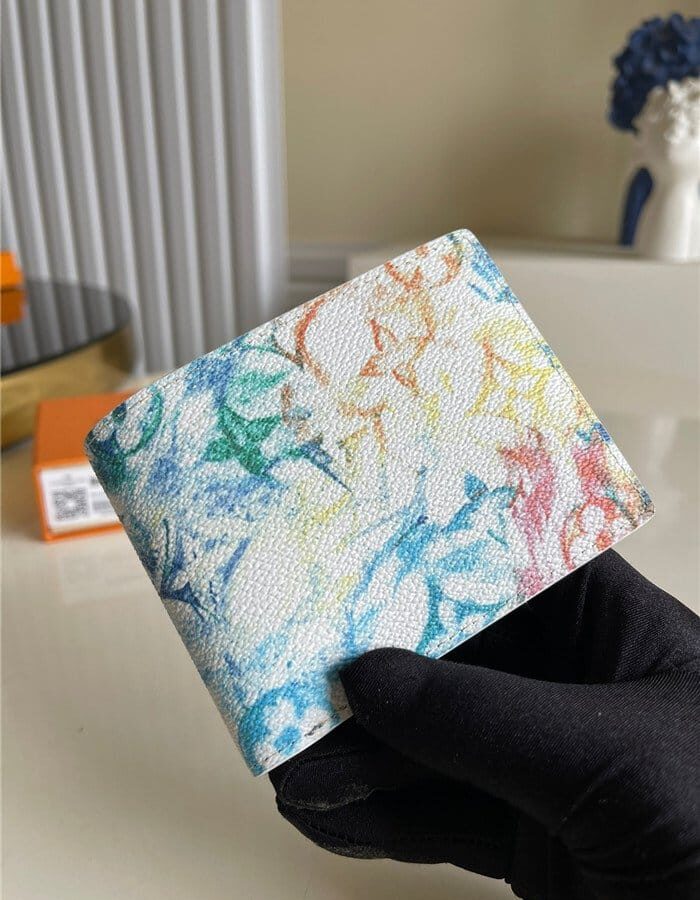 LOUIS VUITTON 루이비통 워터컬러 멀티 윌릿 반지갑 M80464