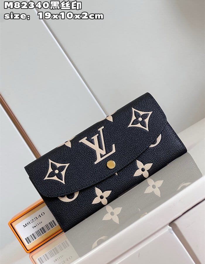 LOUIS VUITTON 루이비통 에밀리 장지갑 M82340 2024/신상 2COLOR