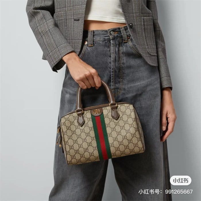 GUCCI 구찌 오피디아 미디엄 보스턴백 836825