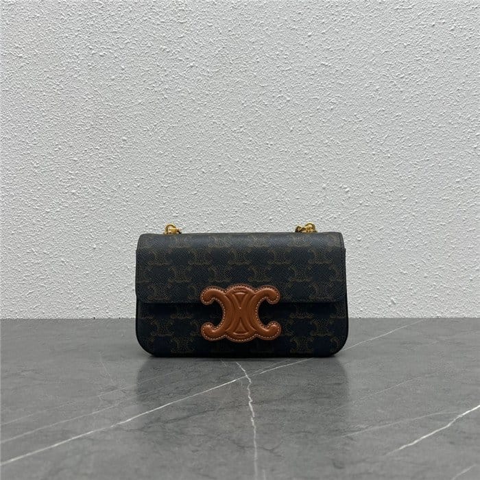 CELINE 셀린느 퀴르 트리오페 체인 숄더백 199243 3COLOR