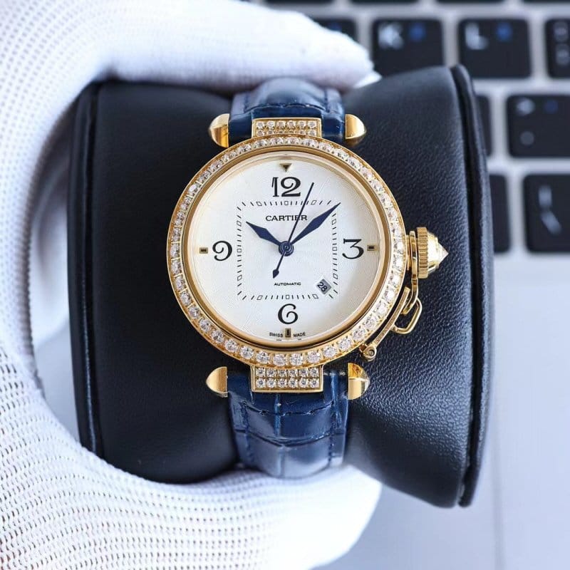 CARTIER 까르띠에 파샤 드 까르띠에 35MM 오토매틱 워치 WJPA0012 2COLOR 2COLOR