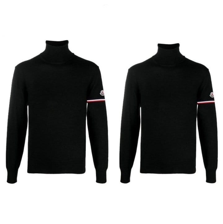 MONCLER 몽클레어 암밴딩 터틀넥 2COLOR