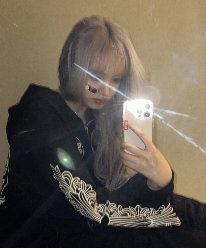 CHROME HEARTS 크롬하츠 플로랄 왕말굽 커플 후드티