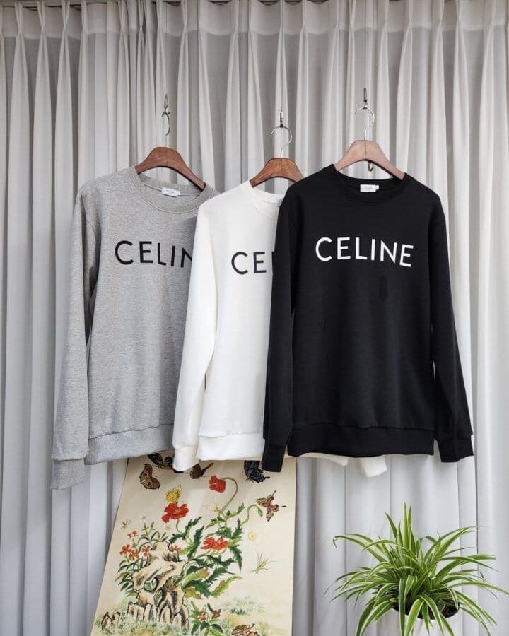 CELINE 셀린느 레터링 맨투맨