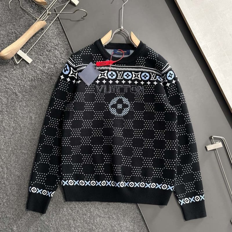 LOUIS VUITTON 루이비통 자카드 니트