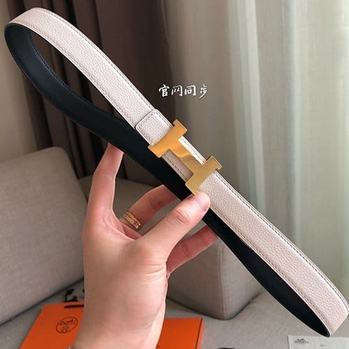 HERMES 에르메스 여성용 양면 벨트24MM H30999-1 2020/신상