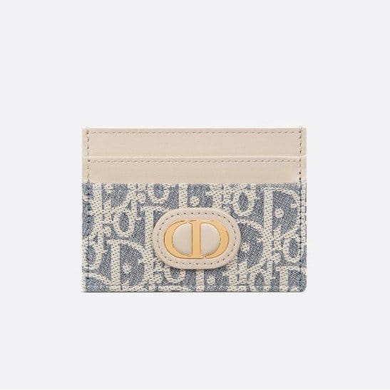 DIOR 디올 30 Montaigne 몽테인 프리지아 카드 지갑 S2152