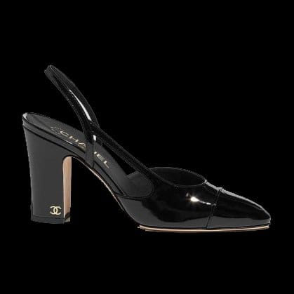 CHANEL 샤넬 애나멜 샌들 슬링 G45509