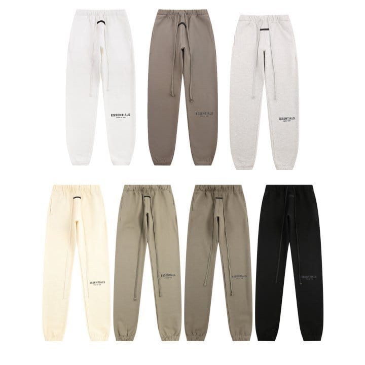 FEAR OF GOD 피어오브갓 에센셜 705 로고 플리스 스웨트 팬츠