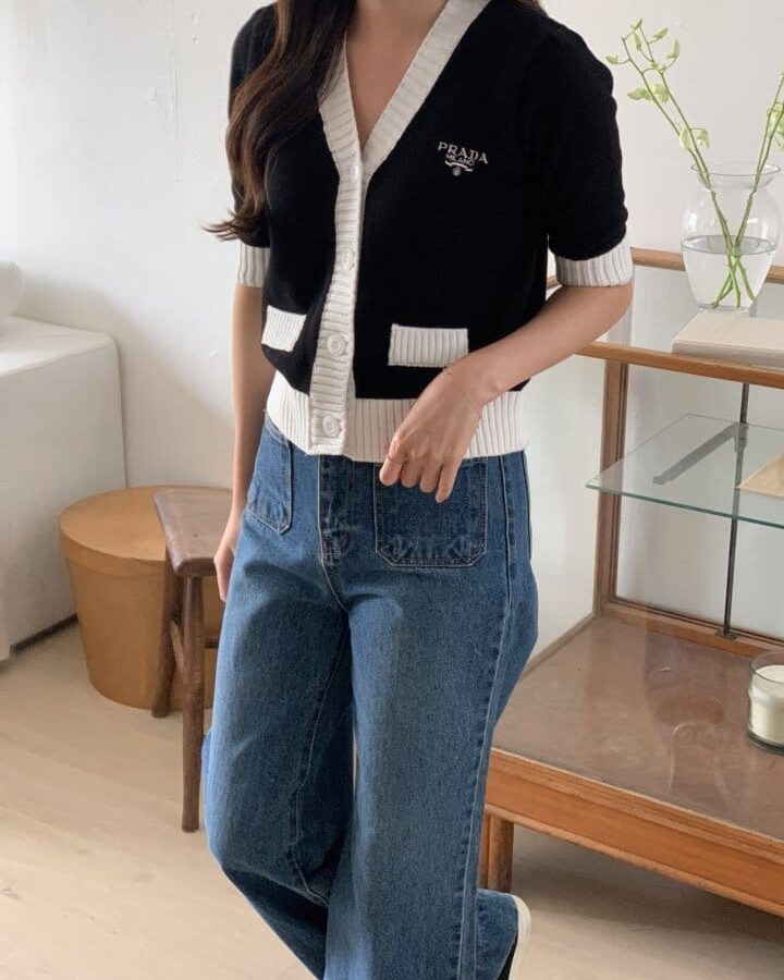 PRADA 프라다 코튼 가디건 2COLOR