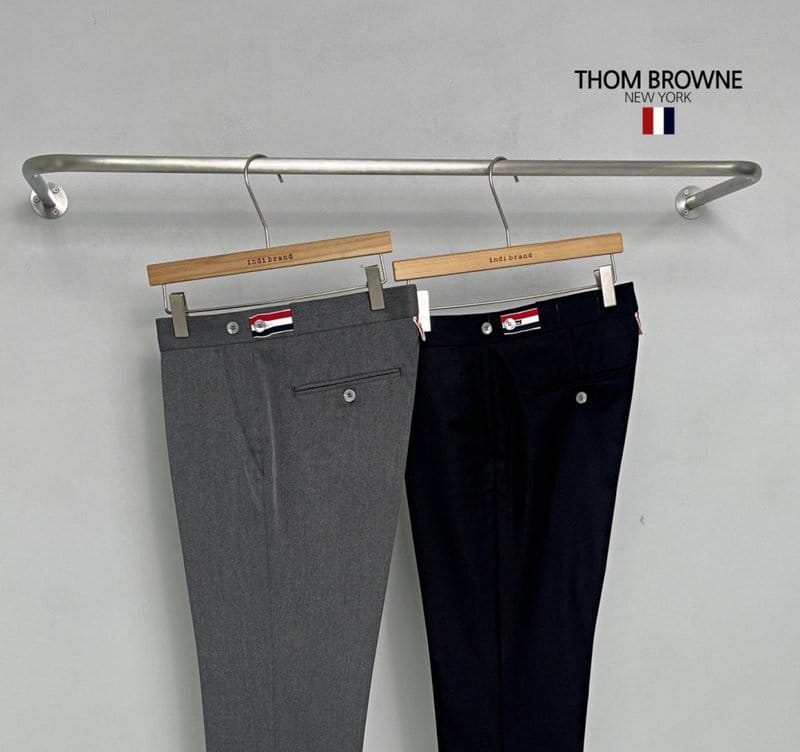 THOM BROWNE 톰브라운 사이드삼선 슬랙스 팬츠