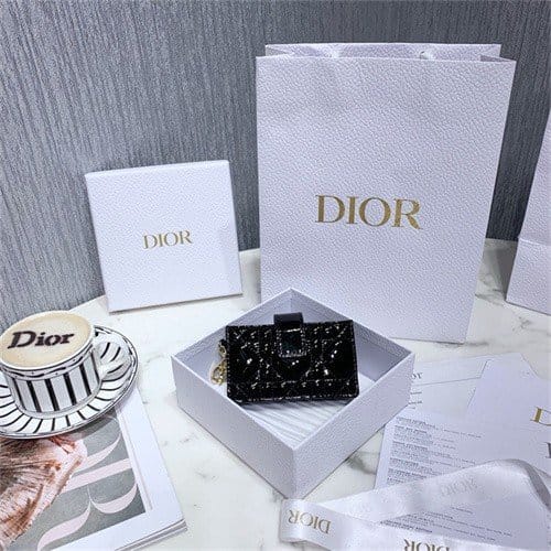 DIOR 디올 레이디 아코디언 카드지갑 S0074 7COLOR