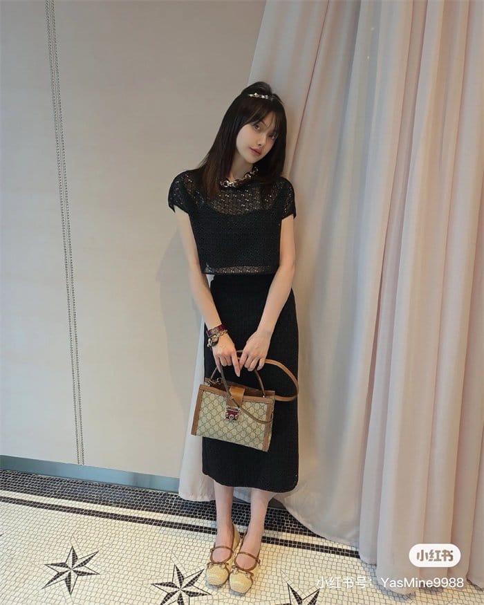 GUCCI 구찌 패드락 탑 핸들백 838992