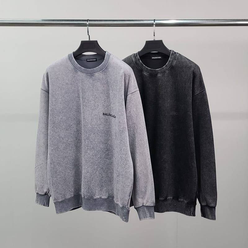 BALENCIAGA 발렌시아가 클래식 피그먼트 맨투맨