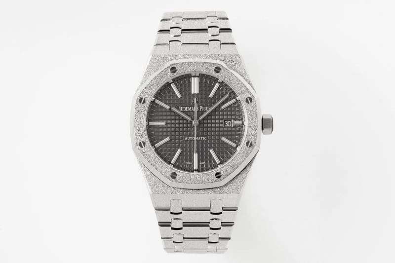 AUDEMARS PIGUET 오데마피게 로얄오크 프로스트 골드 그레이 15410