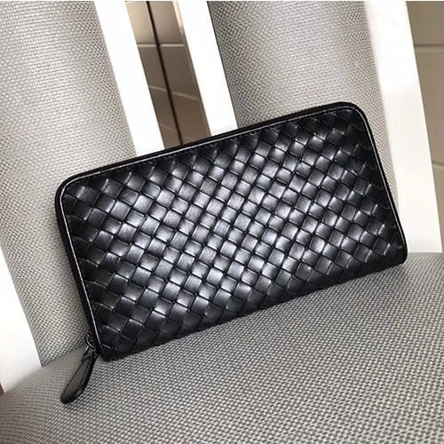 BOTTEGA VENETA 보테가베네타 인트레치아토 나파 짚어라운드 4COLOR