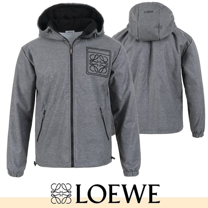 LOEWE 로에베 아나그램 스퀘어 자수 윈드브레이커