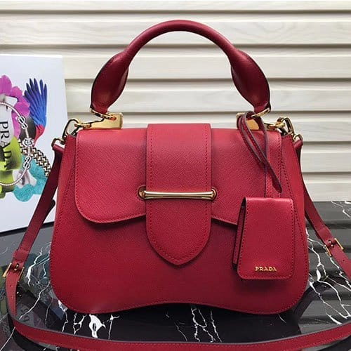 PRADA 프라다 시도니 미디움 사피아노백 1BN005-2