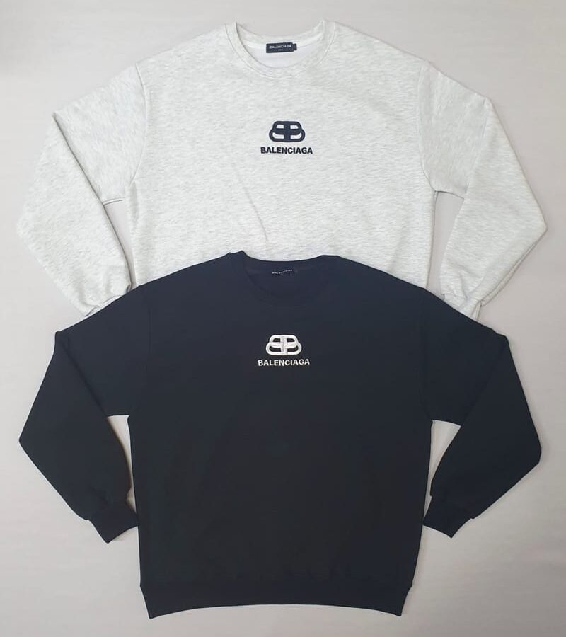 BALENCIAGA 발렌시아가 메인 자수 맨투맨