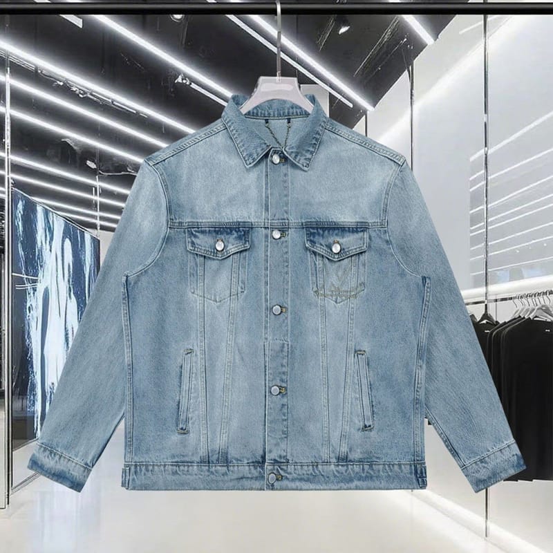 LOUIS VUITTON 루이비통 퍼렐 트러커 데님 자켓