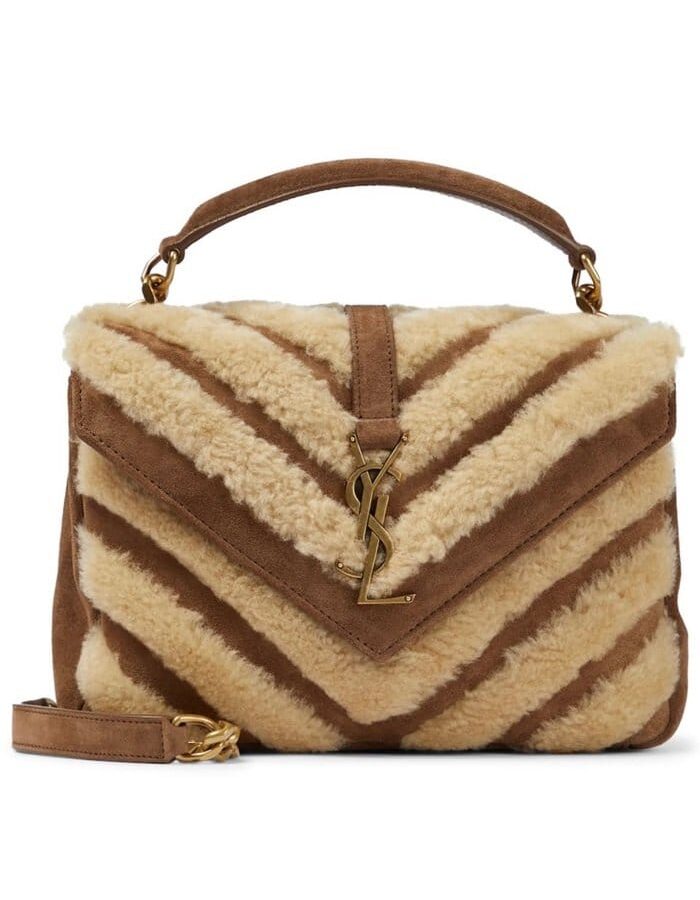 SAINT LAURENT 생로랑 베이지 숄더백 ysl321x