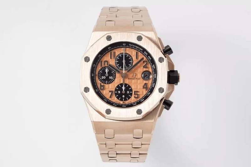 AUDEMARS PIGUET 오데마피게 로얄오크 오프쇼어 금통 오렌지 다이얼 26470