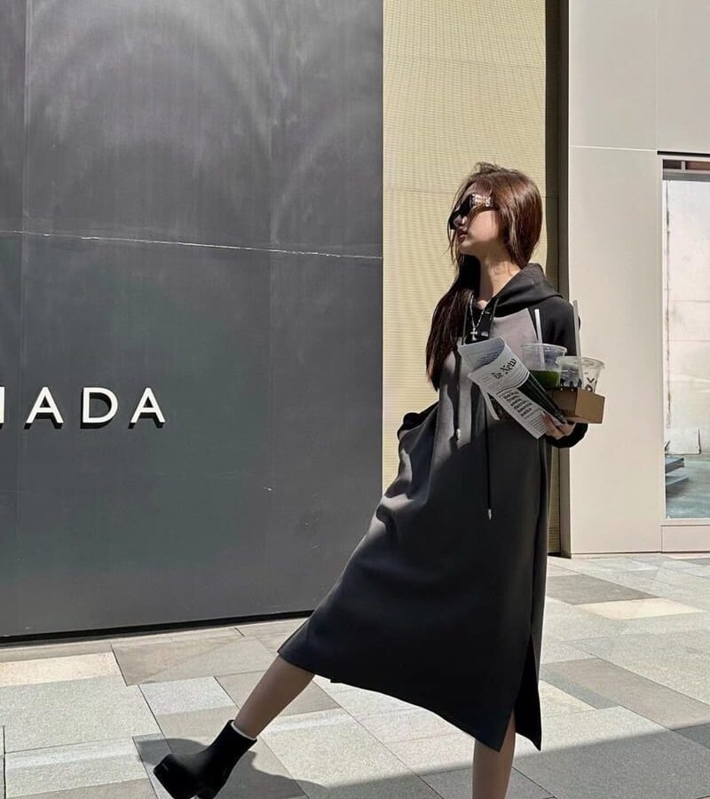 CHROME HEARTS 크롬하츠 후드 원피스