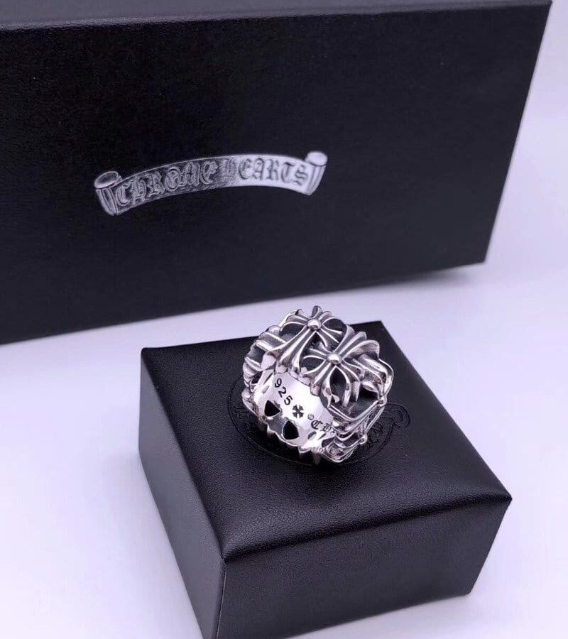 CHROME HEARTS 크롬하츠 925실버 남녀공용 반지