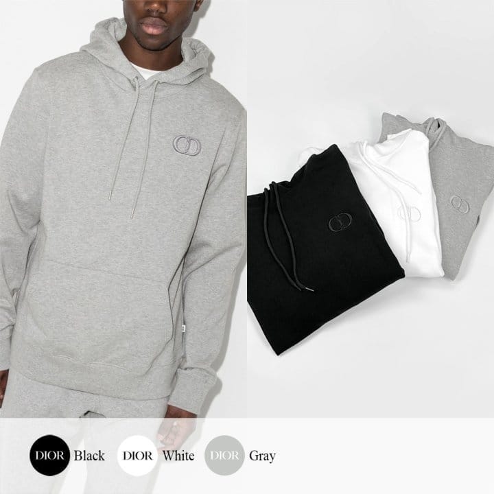 DIOR 디올 CD 아이콘 자수 후드티