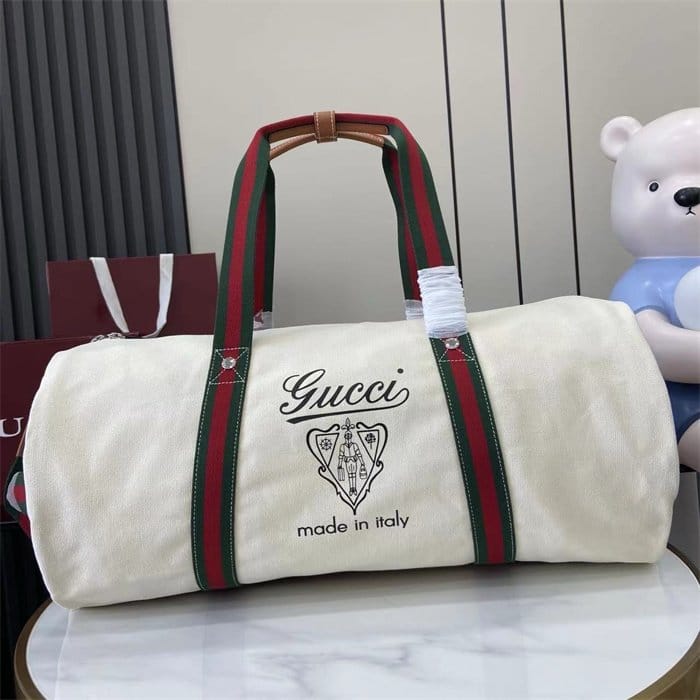 GUCCI 구찌 프린트 캔버스 라지 더플백 816866 2COLOR